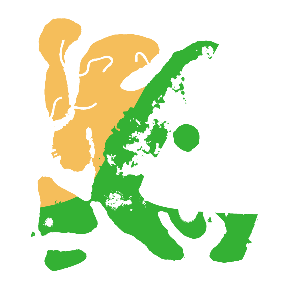 Biome Rust Map: Procedural Map, Size: 3000, Seed: 42413063