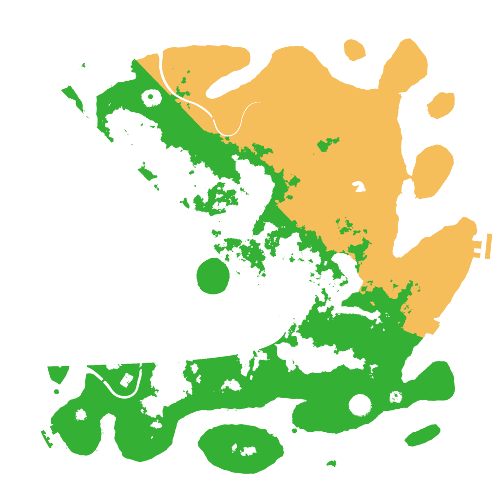 Biome Rust Map: Procedural Map, Size: 4000, Seed: 1555347872