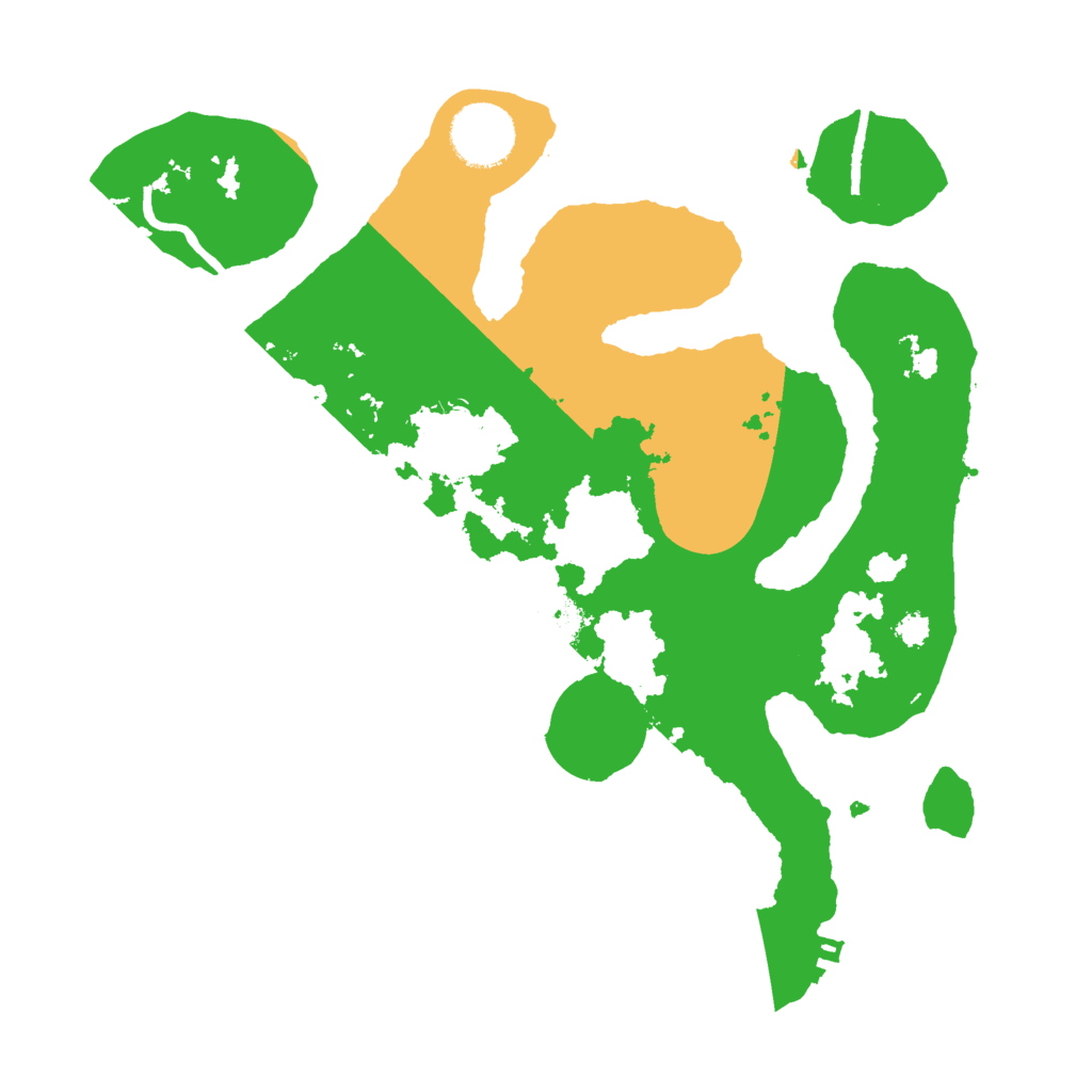 Biome Rust Map: Procedural Map, Size: 3000, Seed: 2587251