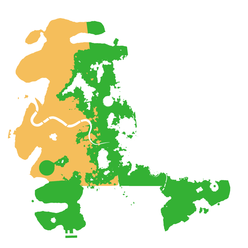 Biome Rust Map: Procedural Map, Size: 4250, Seed: 152140142