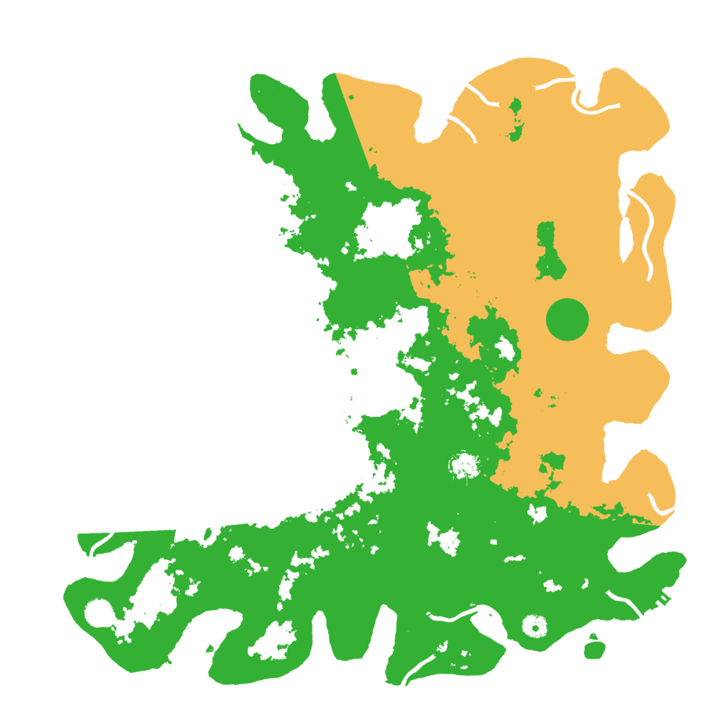 Biome Rust Map: Procedural Map, Size: 4500, Seed: 5723203