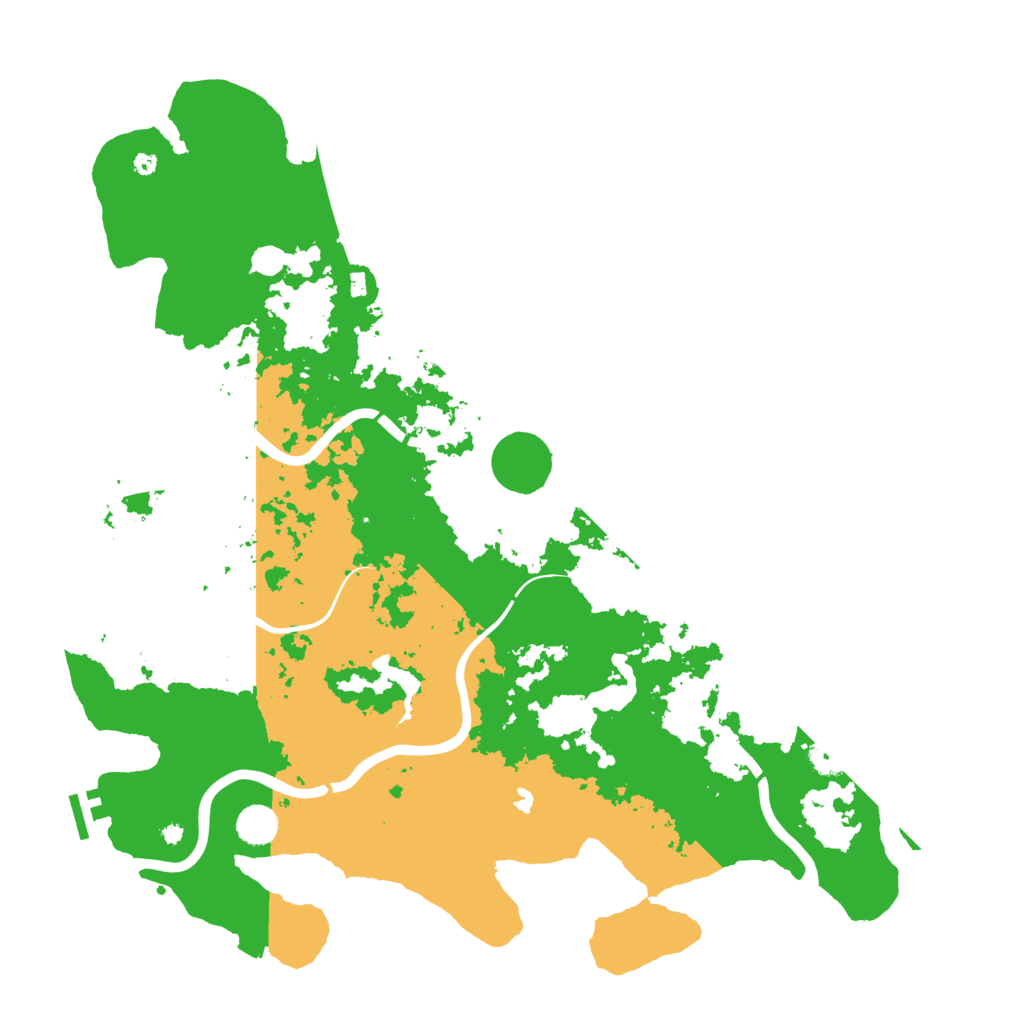 Biome Rust Map: Procedural Map, Size: 4500, Seed: 5744053