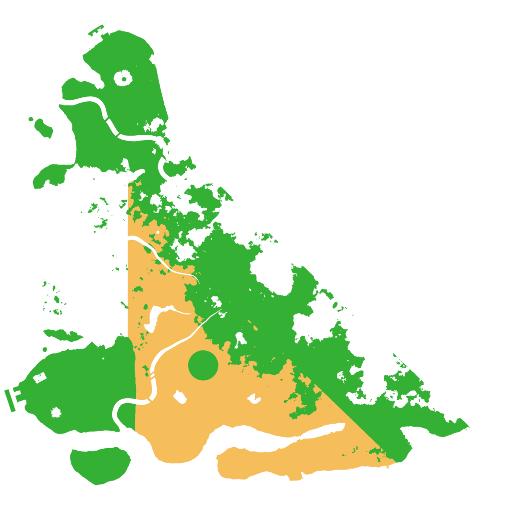 Biome Rust Map: Procedural Map, Size: 4500, Seed: 5067354