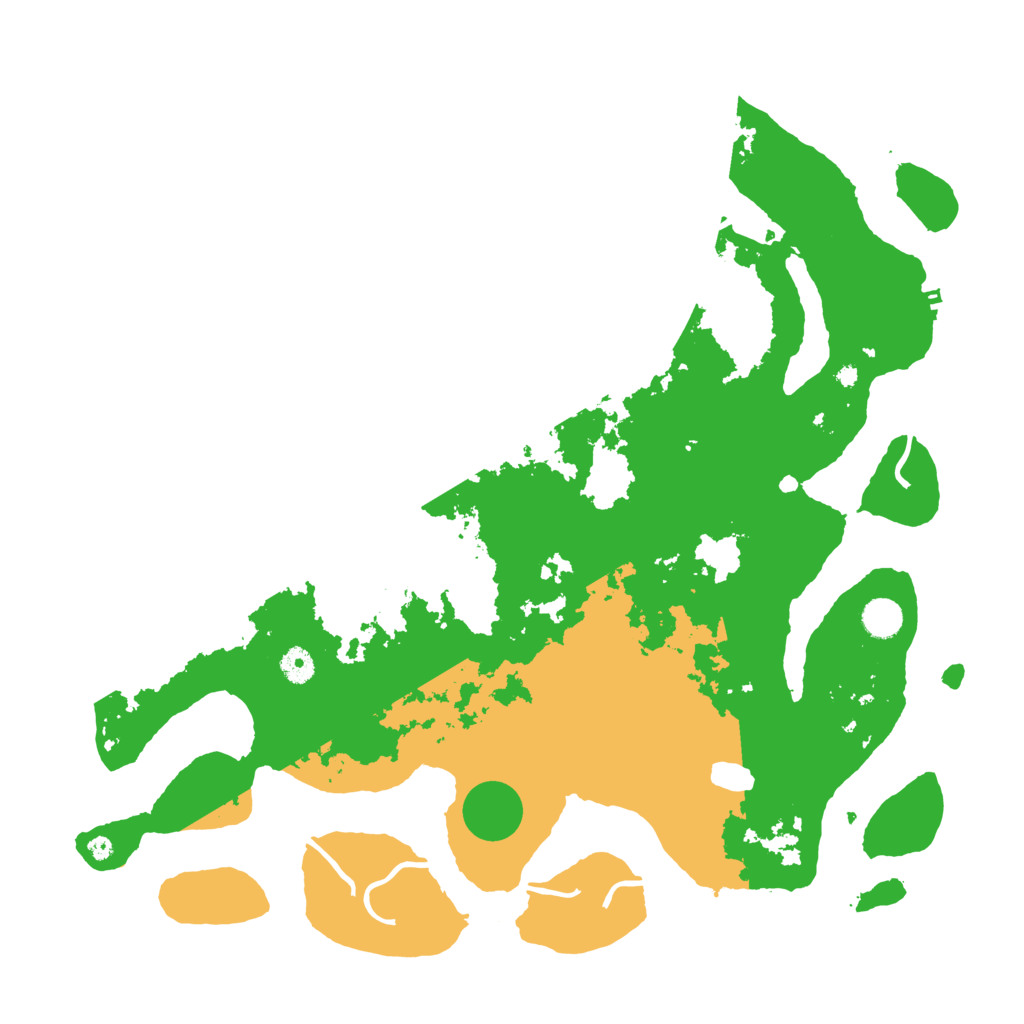 Biome Rust Map: Procedural Map, Size: 4500, Seed: 6005843