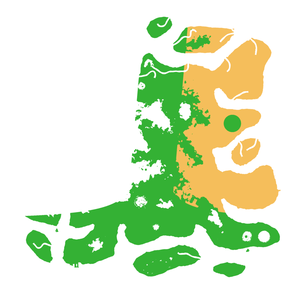 Biome Rust Map: Procedural Map, Size: 4500, Seed: 2122658