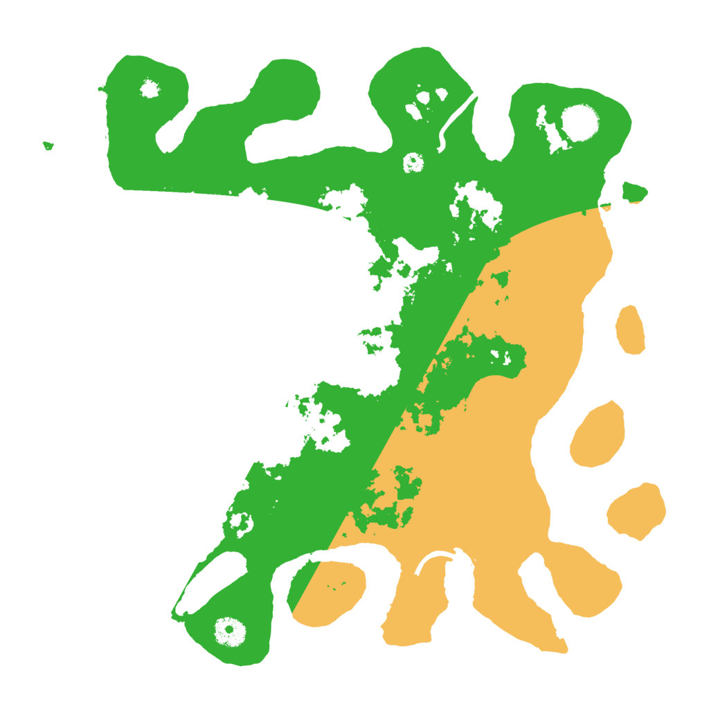 Biome Rust Map: Procedural Map, Size: 3500, Seed: 4563
