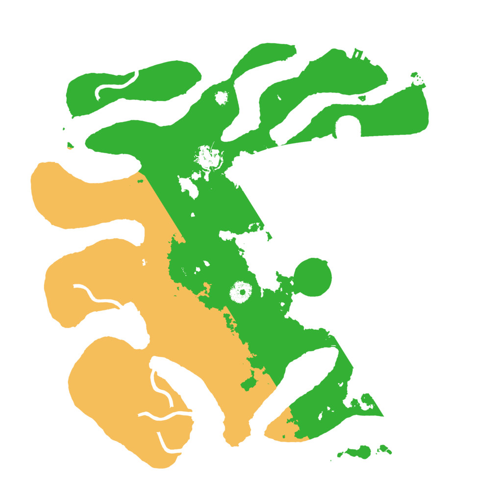 Biome Rust Map: Procedural Map, Size: 3500, Seed: 4602317