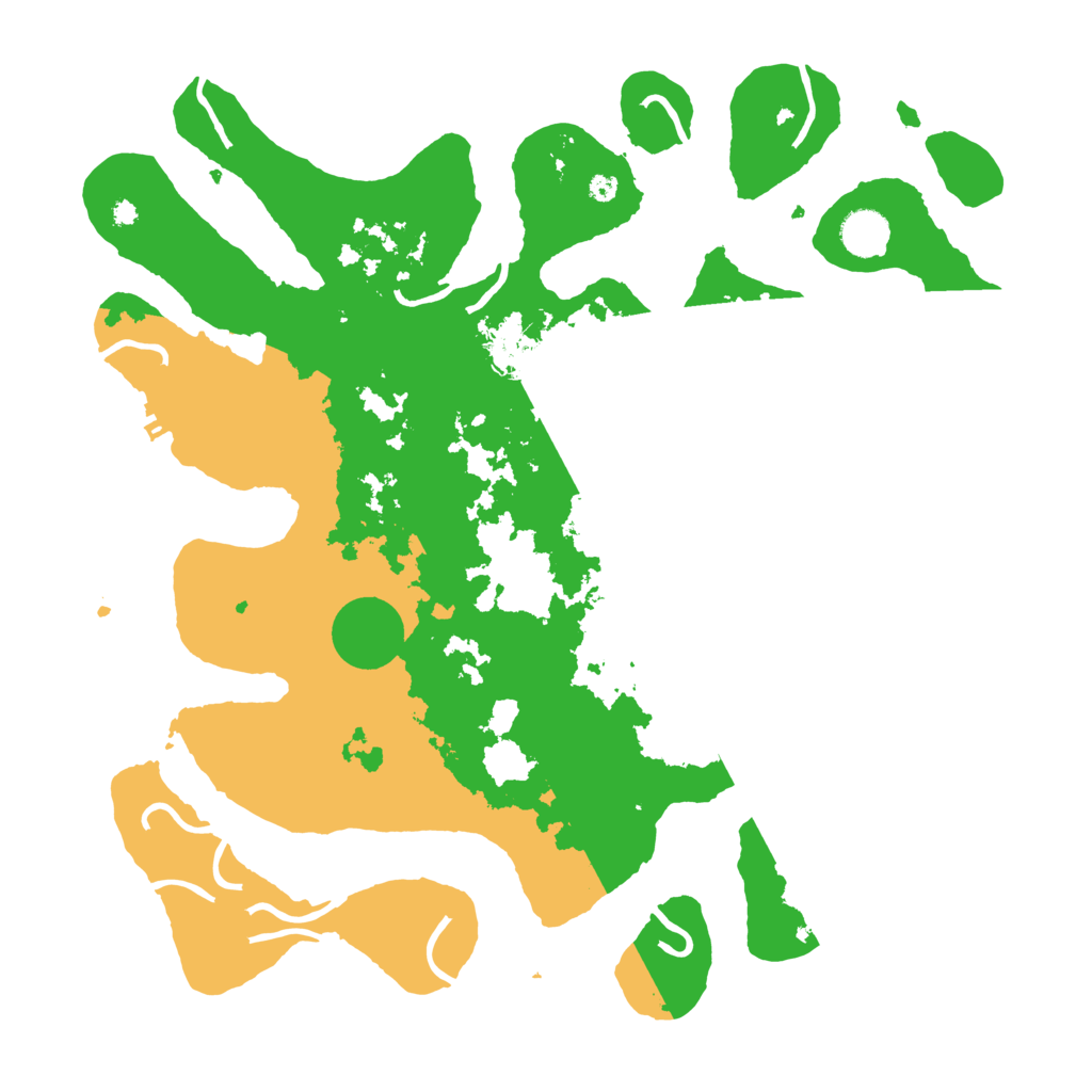 Biome Rust Map: Procedural Map, Size: 4000, Seed: 1855517