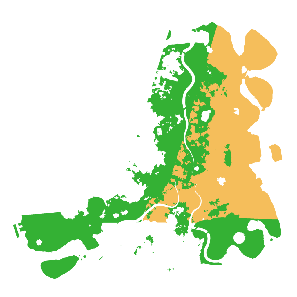 Biome Rust Map: Procedural Map, Size: 4500, Seed: 5472126