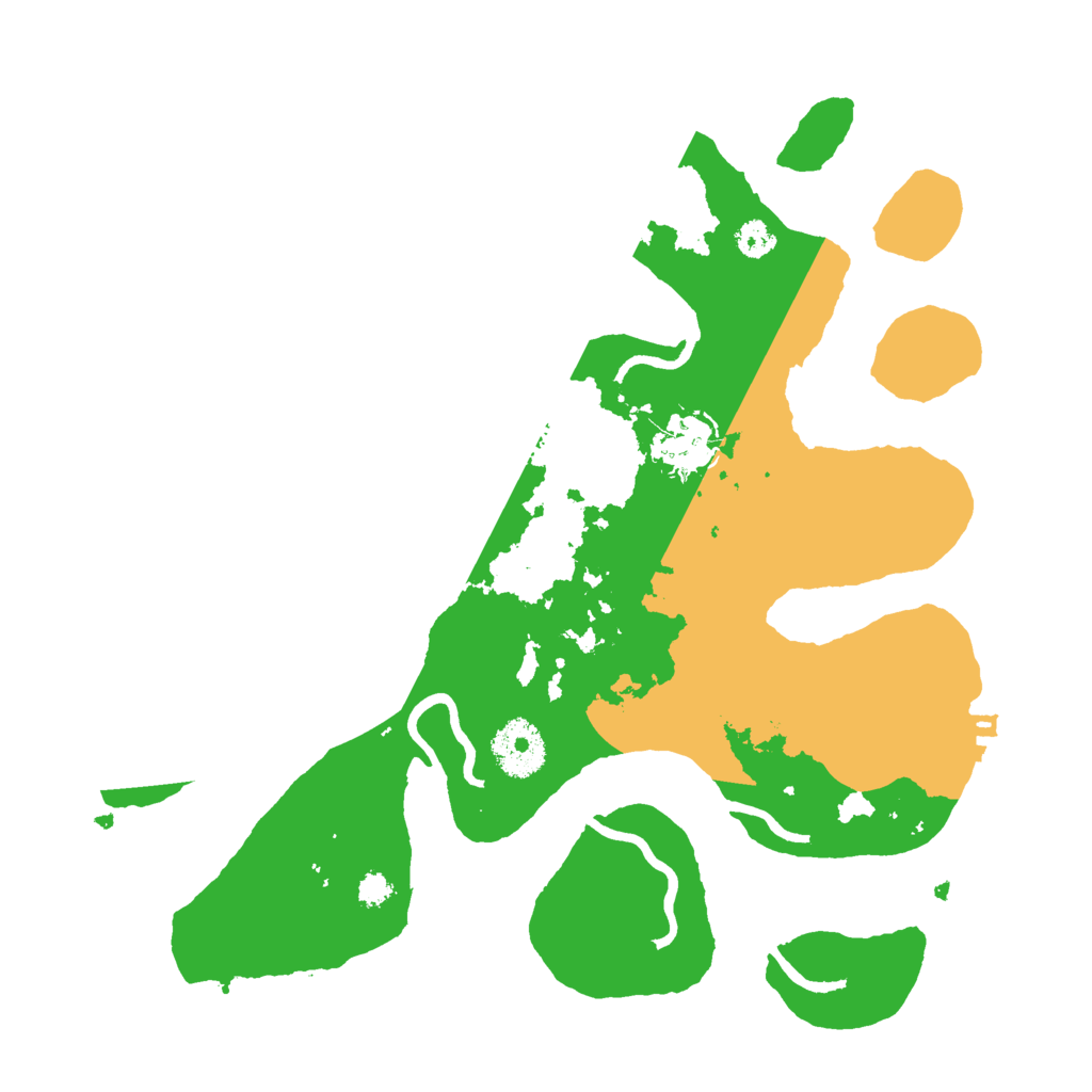 Biome Rust Map: Procedural Map, Size: 3018, Seed: 4578