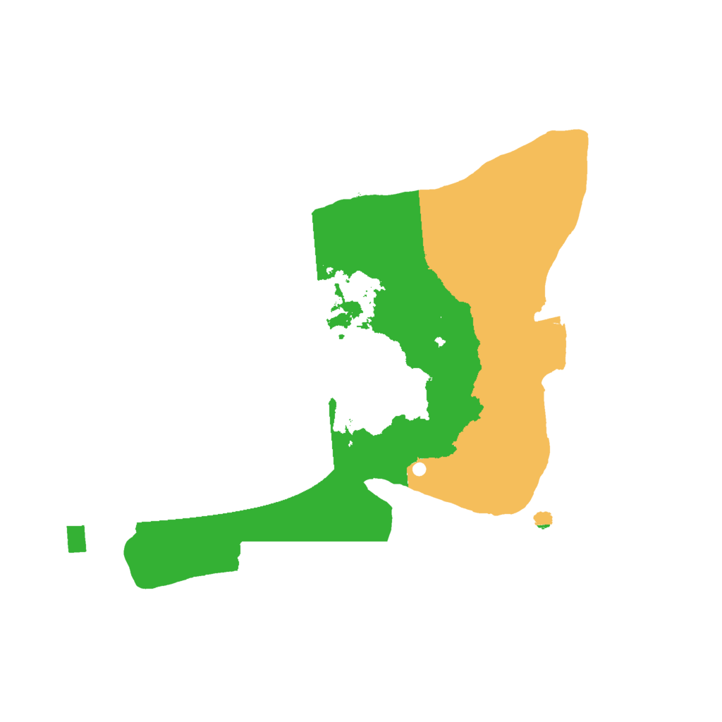 Biome Rust Map: Procedural Map, Size: 1600, Seed: 256