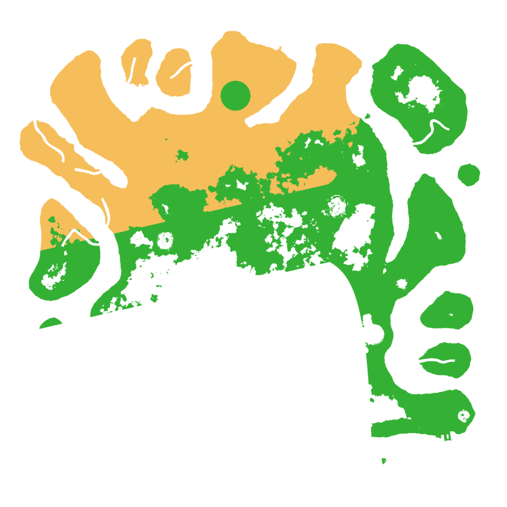 Biome Rust Map: Procedural Map, Size: 4500, Seed: 921698