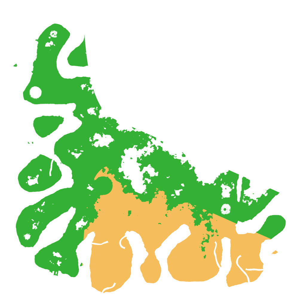 Biome Rust Map: Procedural Map, Size: 4500, Seed: 3775497