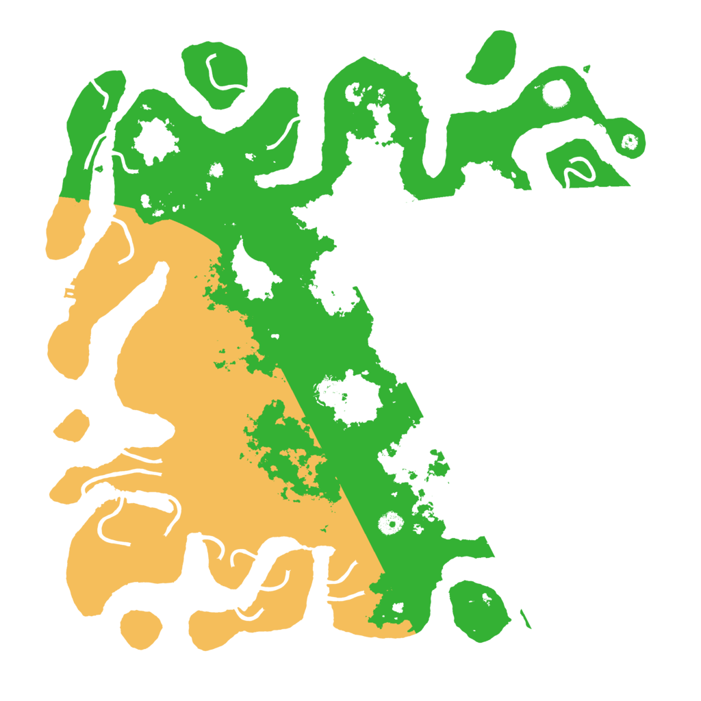 Biome Rust Map: Procedural Map, Size: 4500, Seed: 885546
