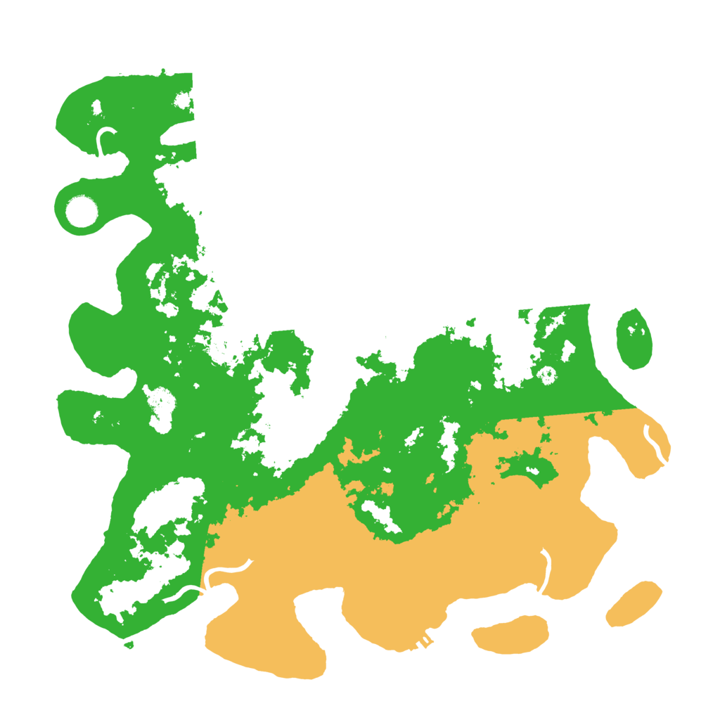 Biome Rust Map: Procedural Map, Size: 4000, Seed: 1305552186