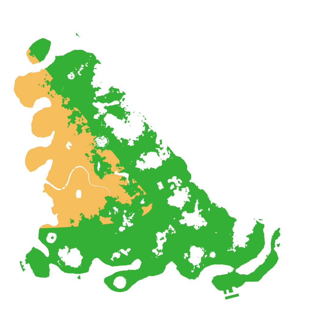 Biome Rust Map: Procedural Map, Size: 4500, Seed: 1561588