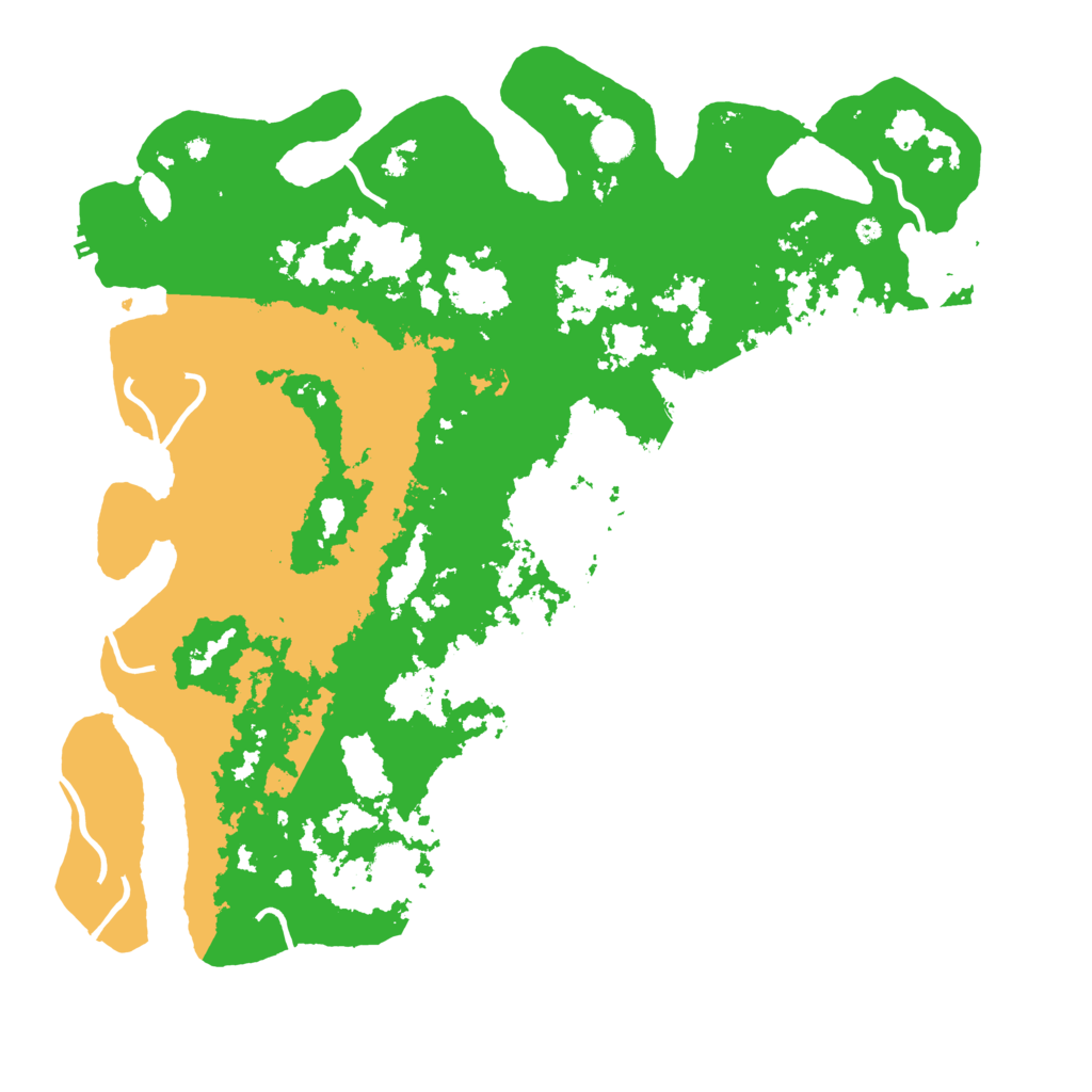 Biome Rust Map: Procedural Map, Size: 4500, Seed: 3462080