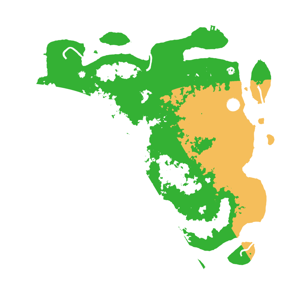 Biome Rust Map: Procedural Map, Size: 4000, Seed: 380278264