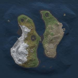 Thumbnail Rust Map: Procedural Map, Size: 2000, Seed: 1000, 7 Monuments