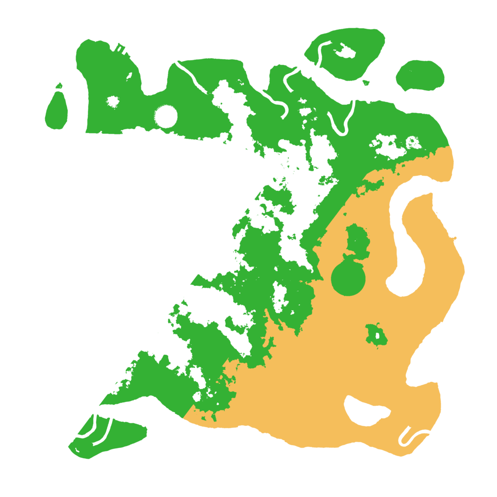 Biome Rust Map: Procedural Map, Size: 3814, Seed: 14124