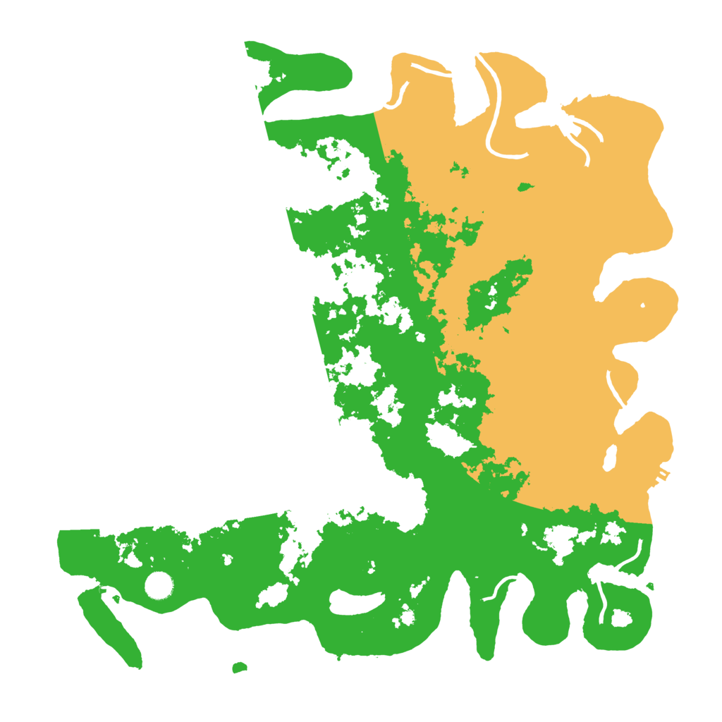 Biome Rust Map: Procedural Map, Size: 4500, Seed: 2103970