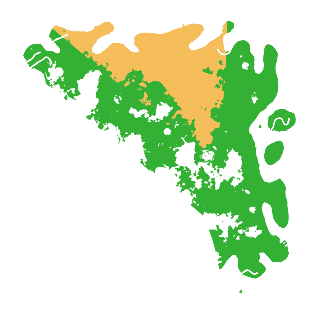 Biome Rust Map: Procedural Map, Size: 4500, Seed: 5926764