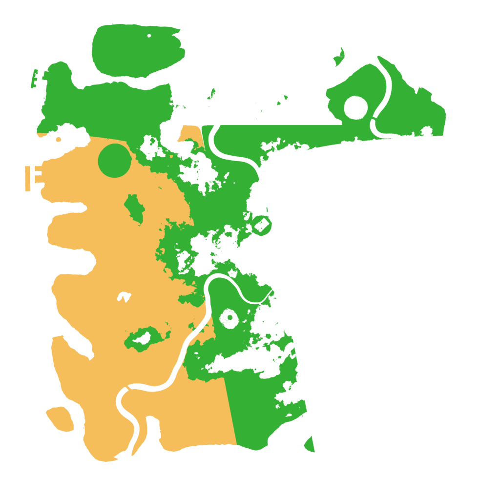 Biome Rust Map: Procedural Map, Size: 4000, Seed: 1937897678