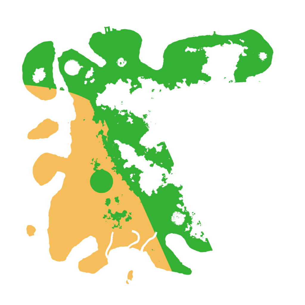 Biome Rust Map: Procedural Map, Size: 3500, Seed: 5838163
