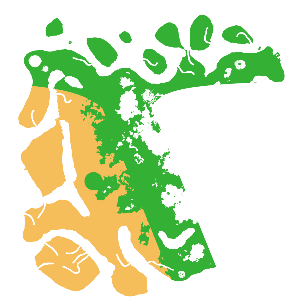 Biome Rust Map: Procedural Map, Size: 4500, Seed: 6284500