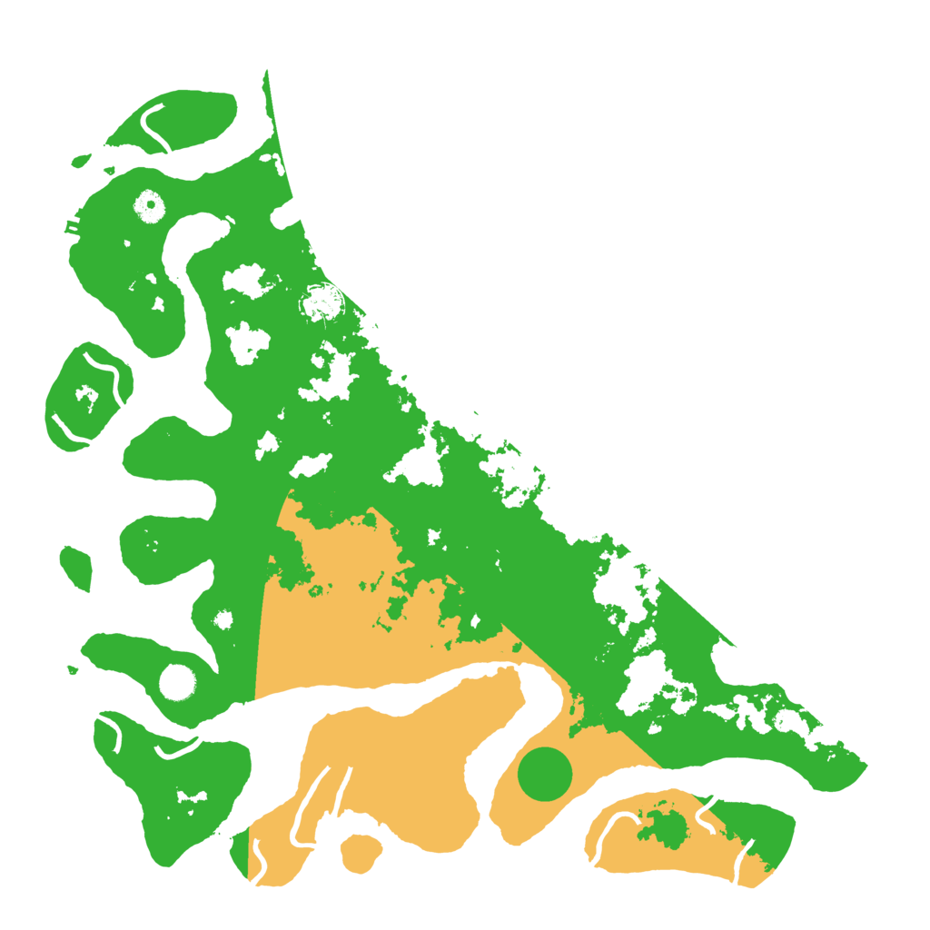 Biome Rust Map: Procedural Map, Size: 4500, Seed: 5485866