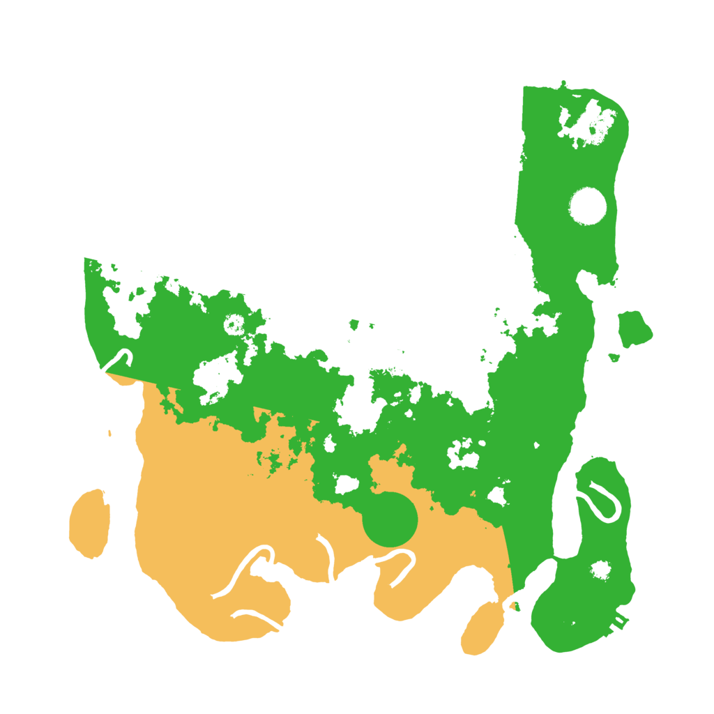 Biome Rust Map: Procedural Map, Size: 3400, Seed: 669154954