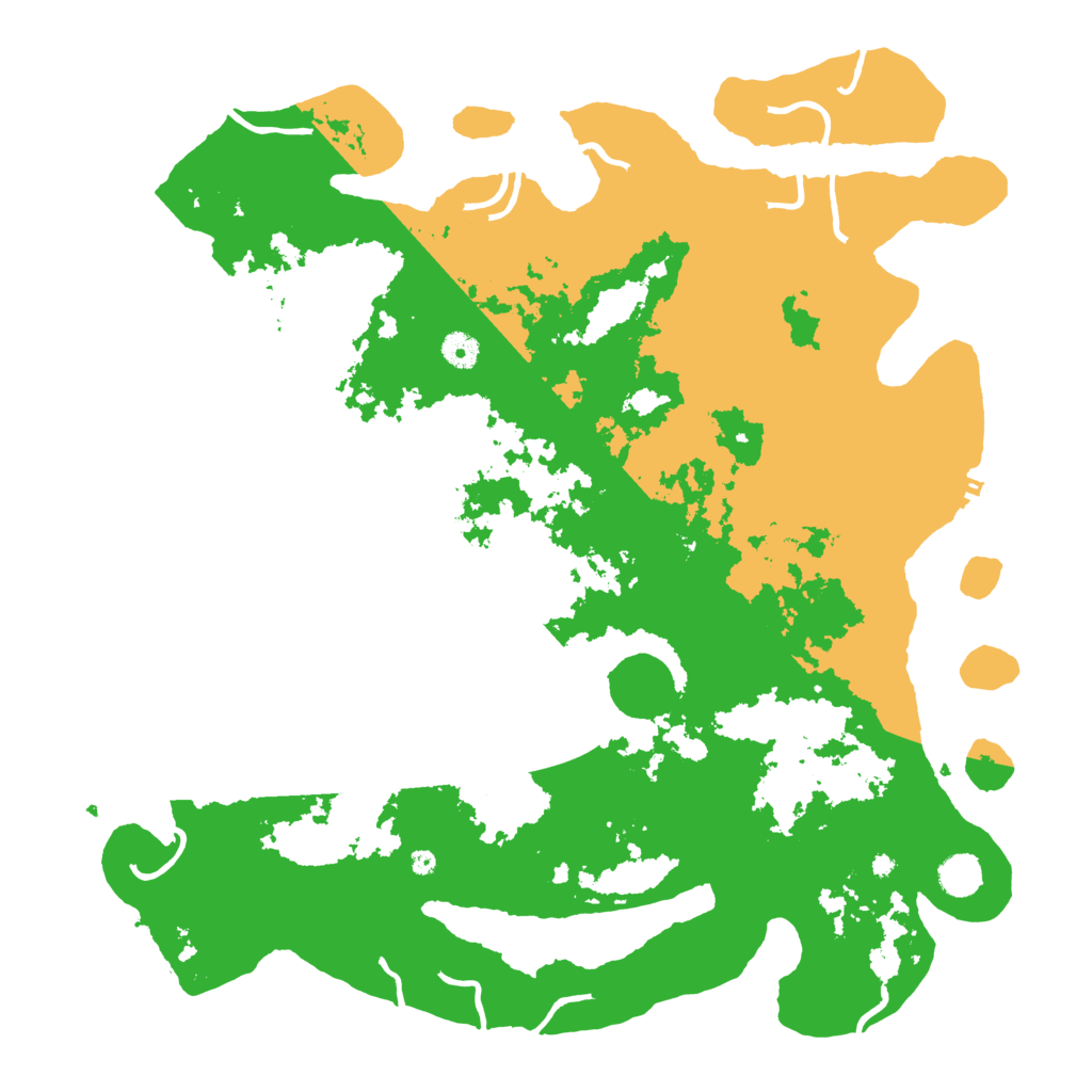 Biome Rust Map: Procedural Map, Size: 4500, Seed: 1099814