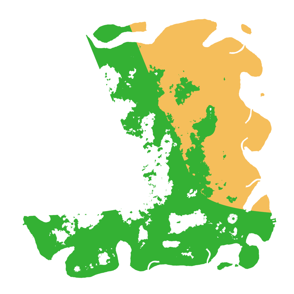 Biome Rust Map: Procedural Map, Size: 4500, Seed: 4028273