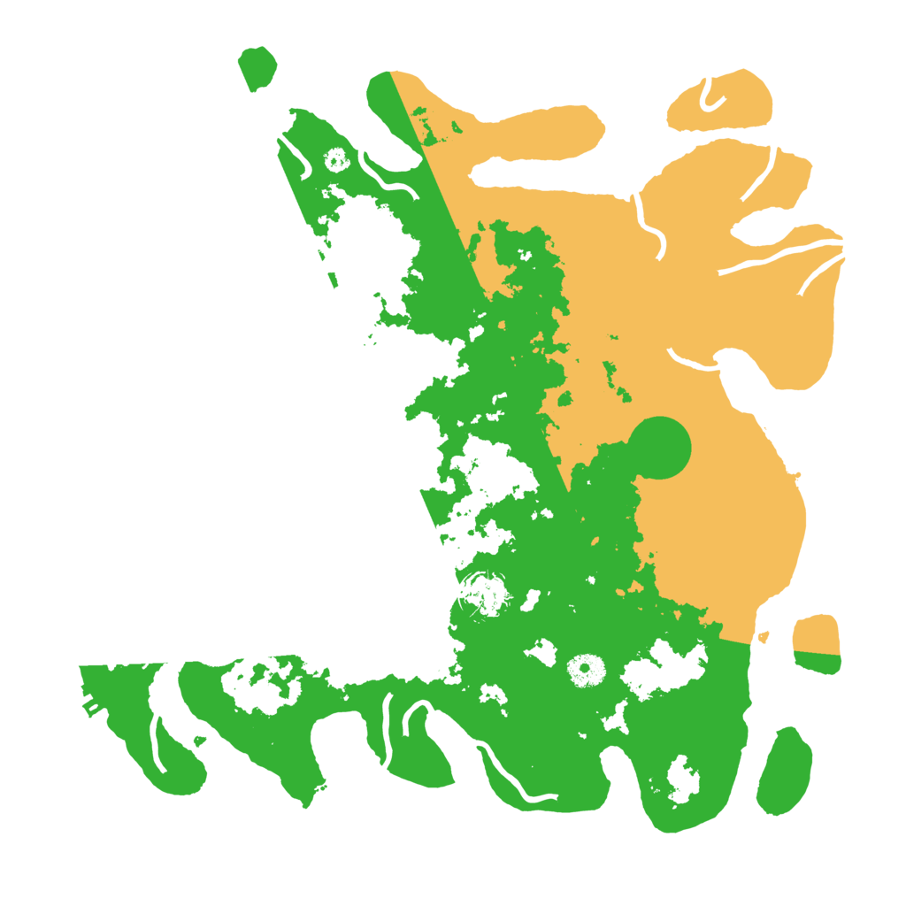 Biome Rust Map: Procedural Map, Size: 3800, Seed: 3917889