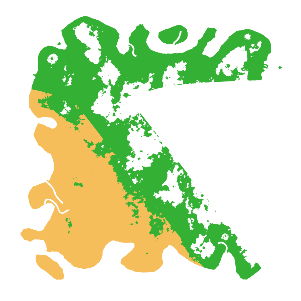 Biome Rust Map: Procedural Map, Size: 4500, Seed: 5328292