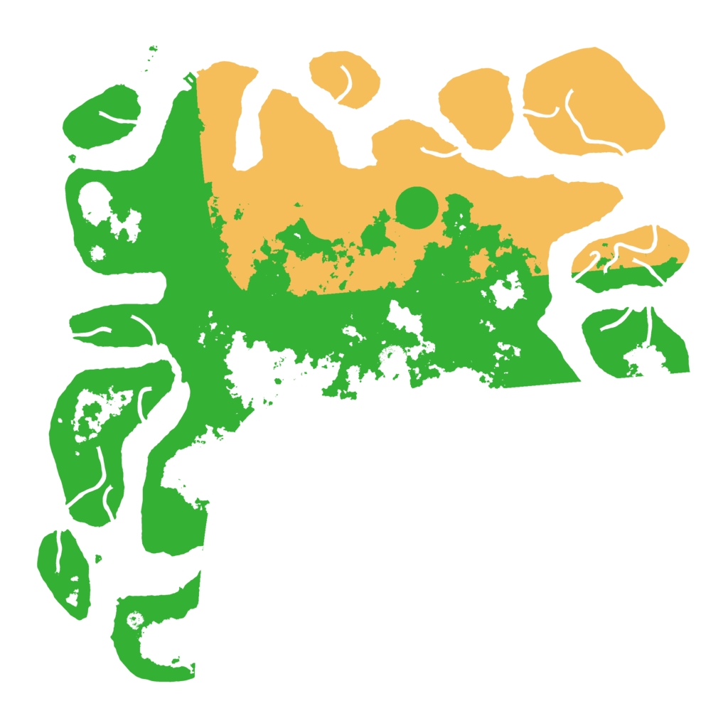 Biome Rust Map: Procedural Map, Size: 4500, Seed: 3526799