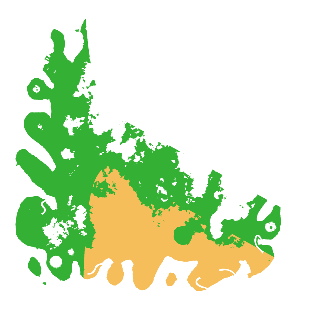 Biome Rust Map: Procedural Map, Size: 4500, Seed: 1780386