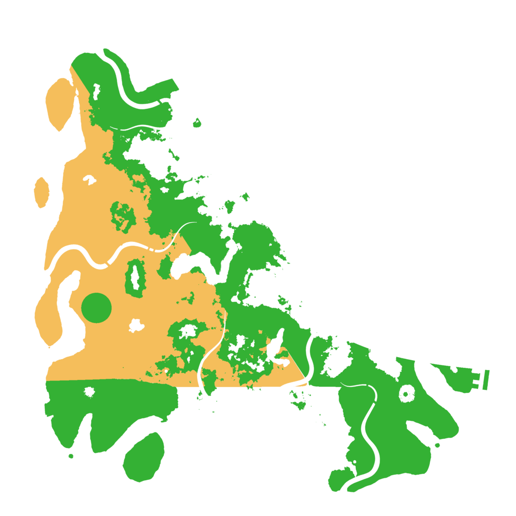 Biome Rust Map: Procedural Map, Size: 4500, Seed: 5959655