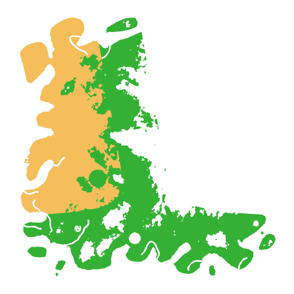 Biome Rust Map: Procedural Map, Size: 4500, Seed: 5844578