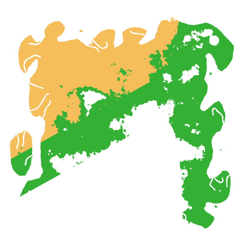 Biome Rust Map: Procedural Map, Size: 4500, Seed: 5584284