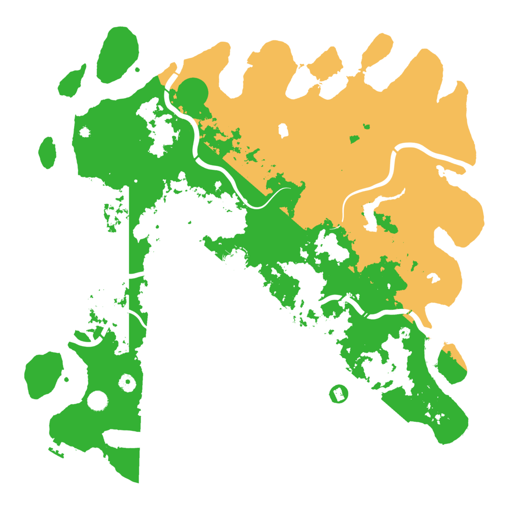 Biome Rust Map: Procedural Map, Size: 4500, Seed: 865321
