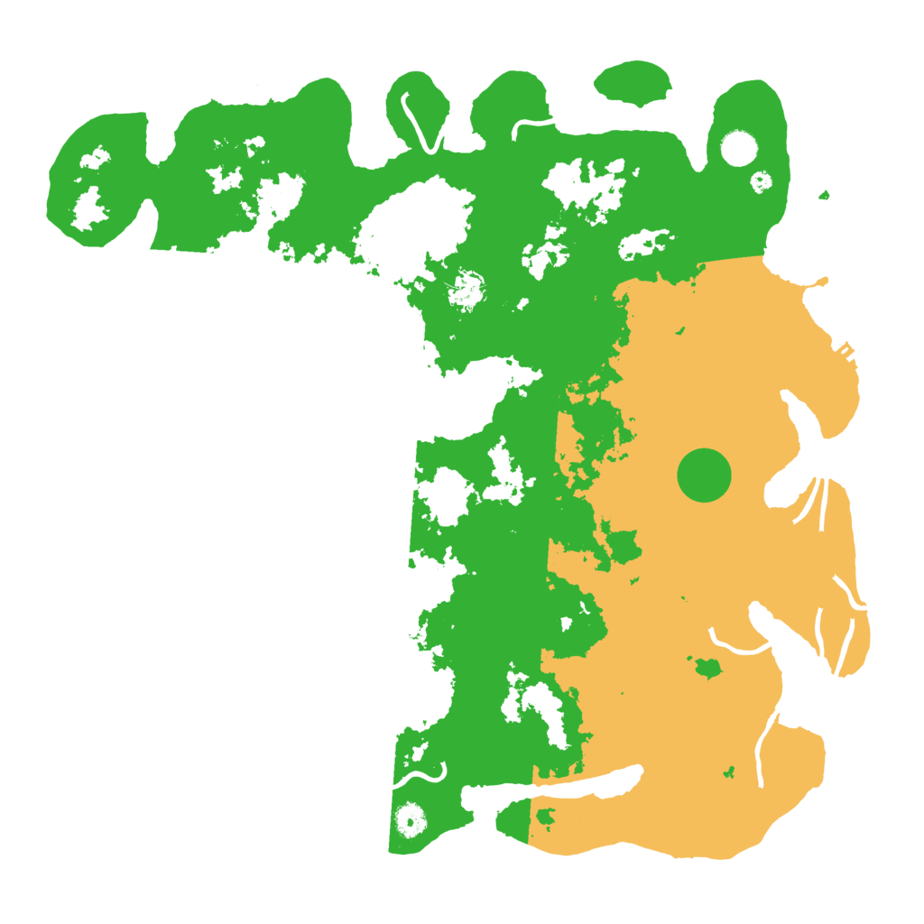 Biome Rust Map: Procedural Map, Size: 4500, Seed: 1899780