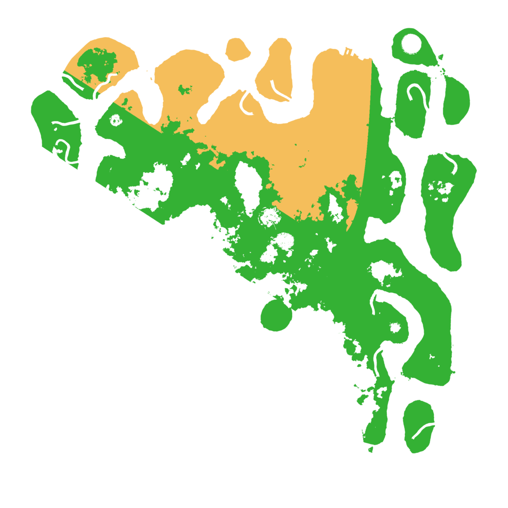 Biome Rust Map: Procedural Map, Size: 4500, Seed: 577577