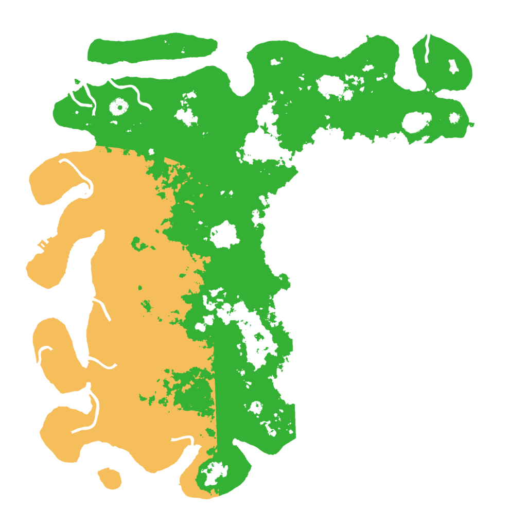 Biome Rust Map: Procedural Map, Size: 4500, Seed: 4199059