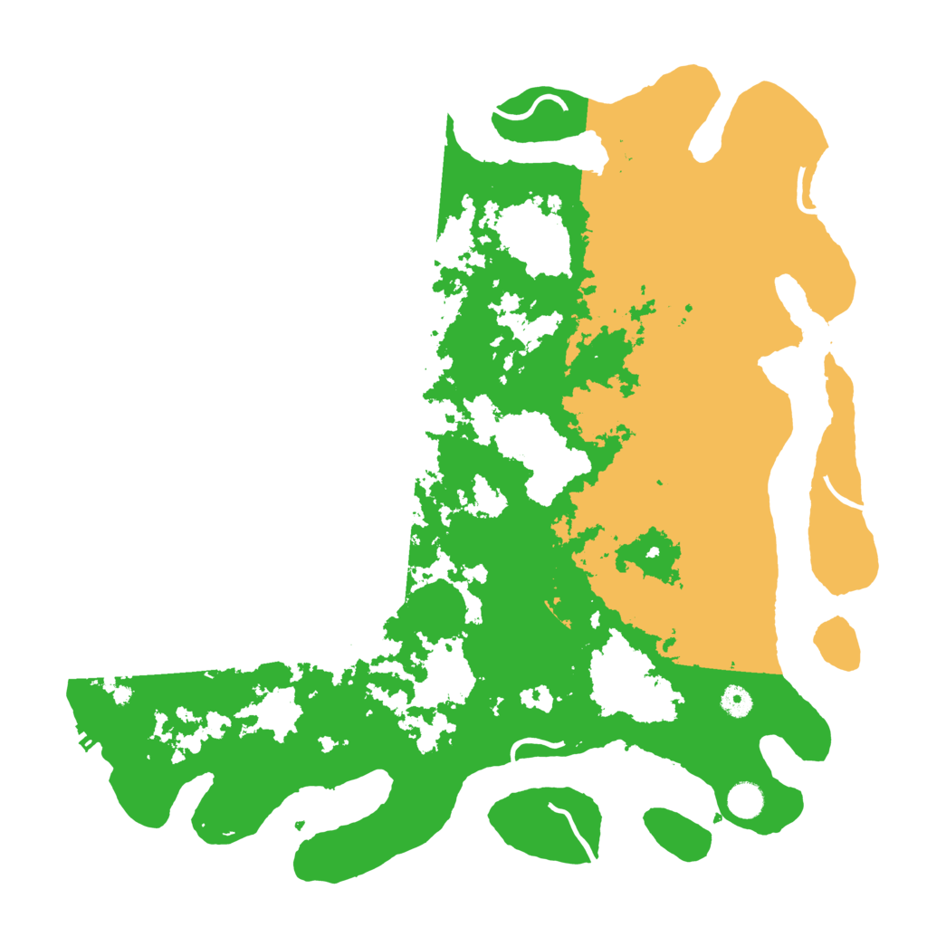 Biome Rust Map: Procedural Map, Size: 4500, Seed: 2639965