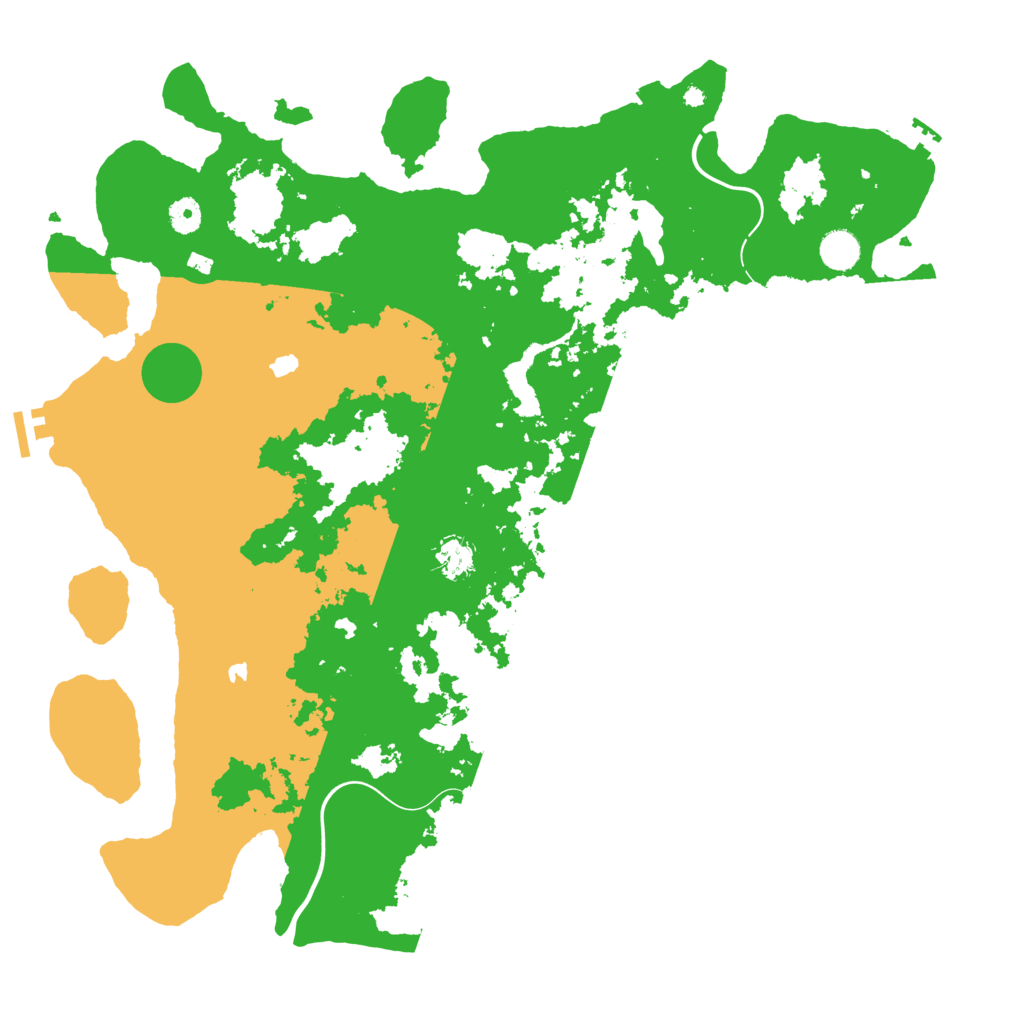Biome Rust Map: Procedural Map, Size: 4500, Seed: 2793833