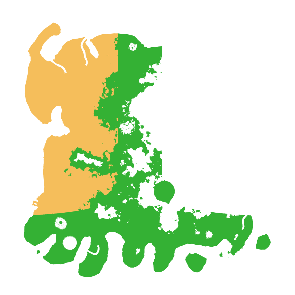 Biome Rust Map: Procedural Map, Size: 3800, Seed: 3904645