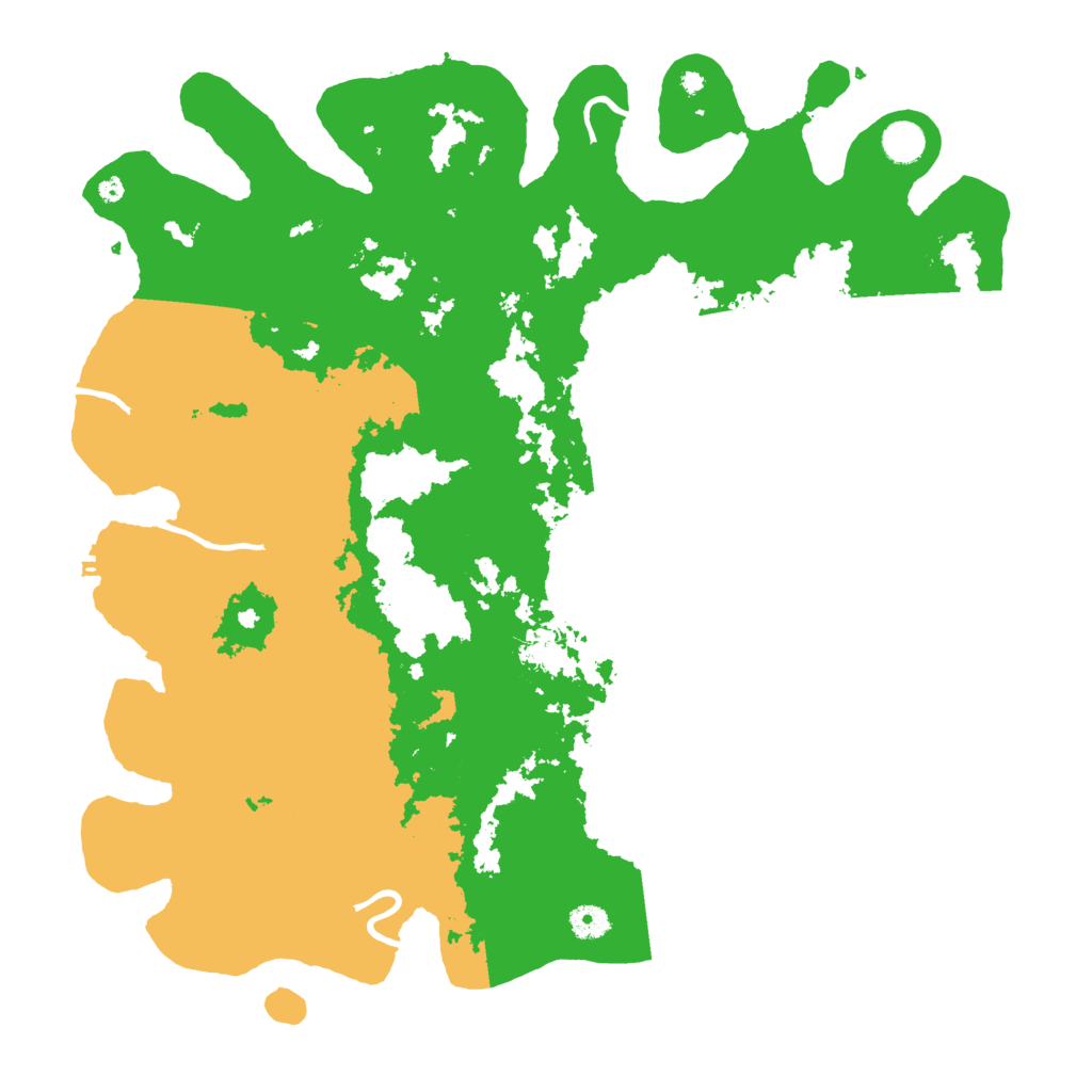 Biome Rust Map: Procedural Map, Size: 4500, Seed: 722093