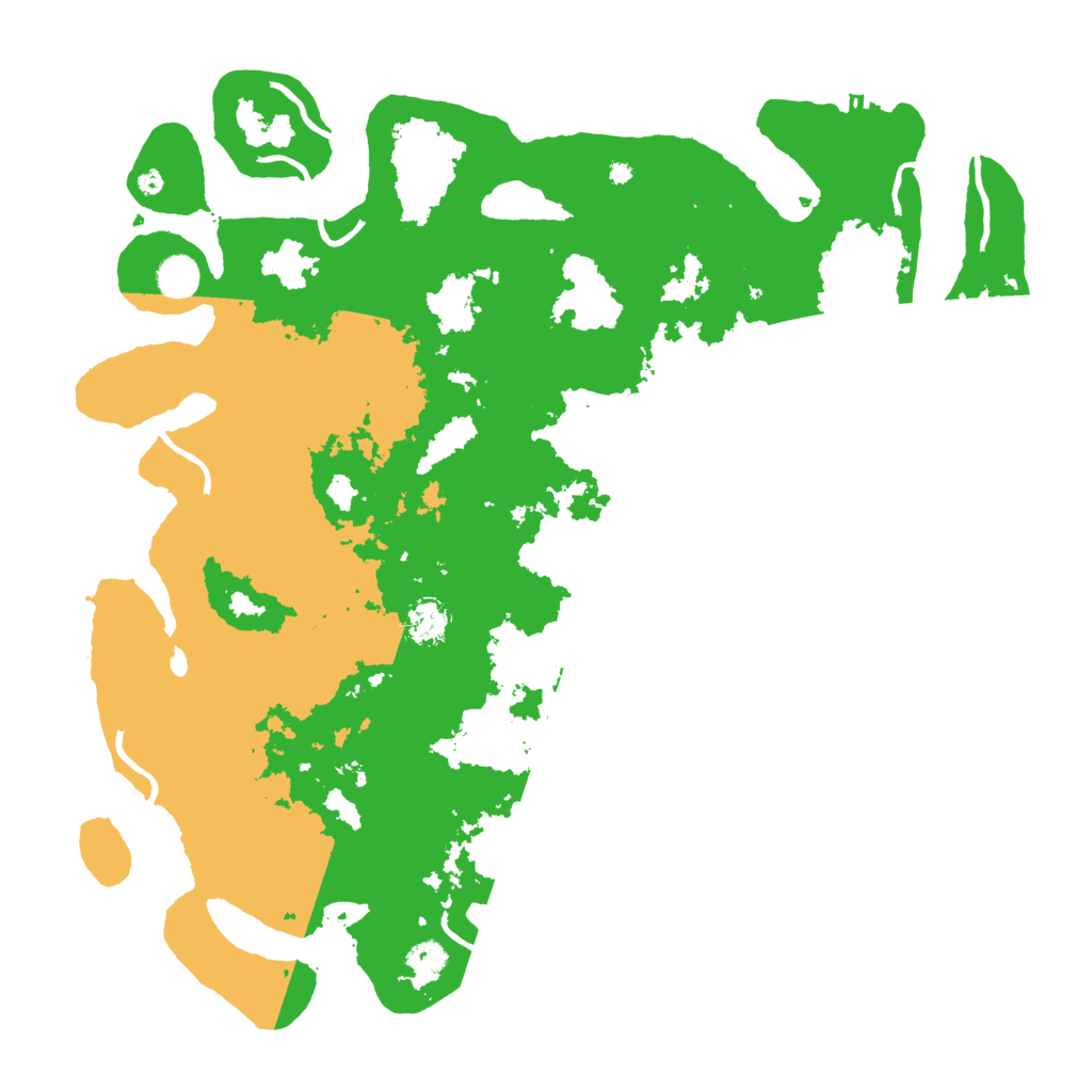 Biome Rust Map: Procedural Map, Size: 4500, Seed: 4080641