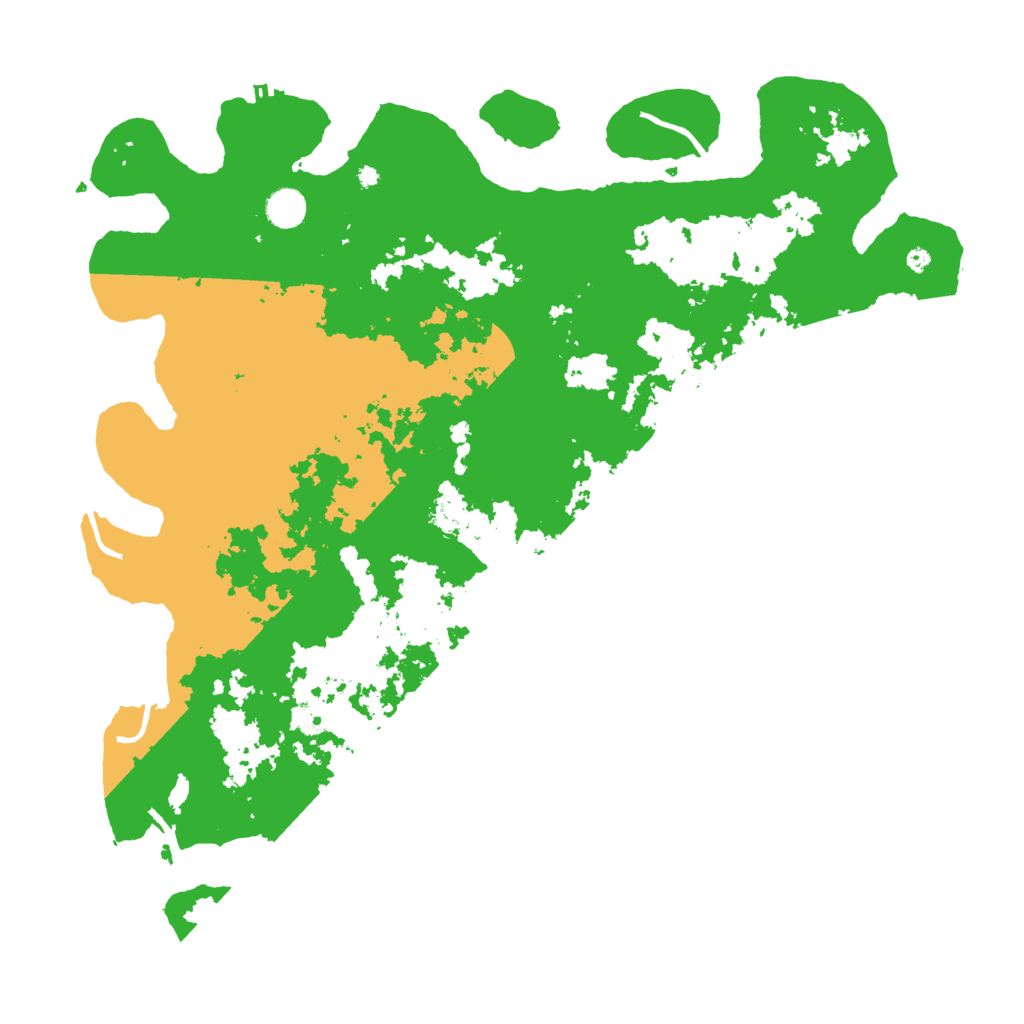 Biome Rust Map: Procedural Map, Size: 4500, Seed: 4840522